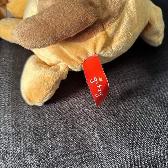 2018 12" Spark Create glitzy Imagine Puppy Dog Brown Laying Plush cuddle dog - Picture 2 of 4